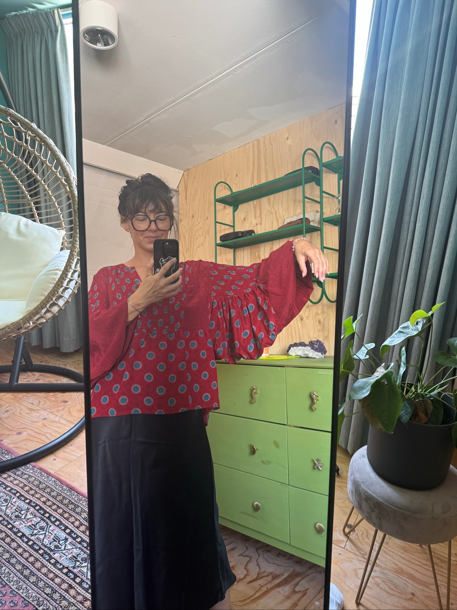 Blusa de seda de Sissel Edelbo – photo 3